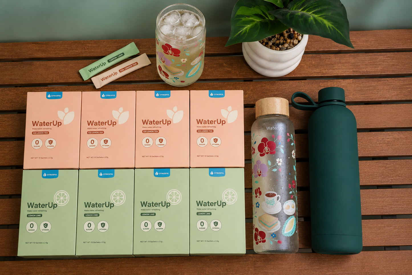 Double Gift Mix Bundle - 120 Sachets + 2 FREE Bottles
