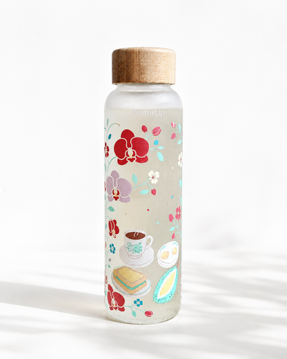 Singapore Edition Colour-Changing Glass Bottle