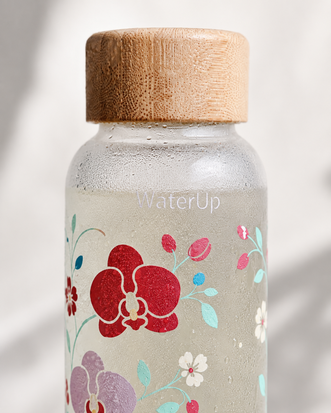 Singapore Edition Colour-Changing Glass Bottle